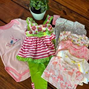 BRAND NEW Misc 6-9mo Baby Clothes